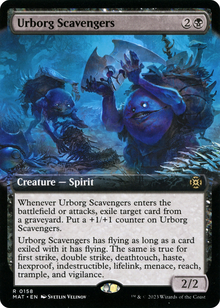 Urborg Scavengers (Extended Art) [March of the Machine: The Aftermath] | Golgari Games