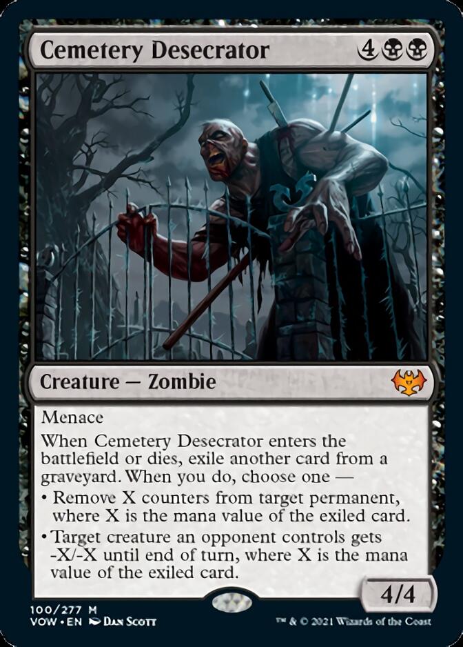 Cemetery Desecrator [Innistrad: Crimson Vow] | Golgari Games