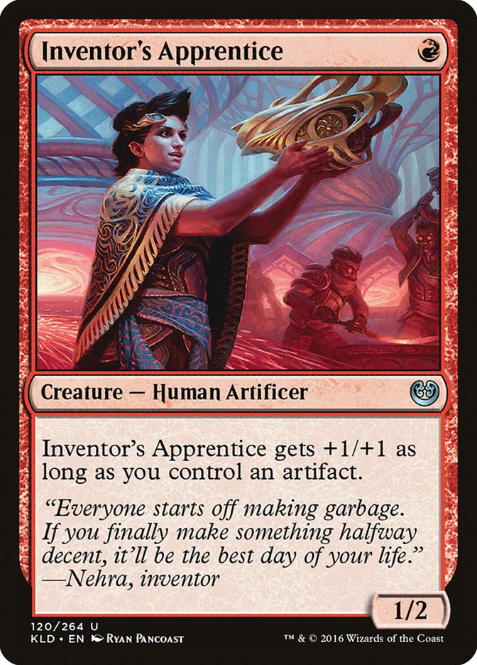 Inventor's Apprentice [Kaladesh] | Golgari Games