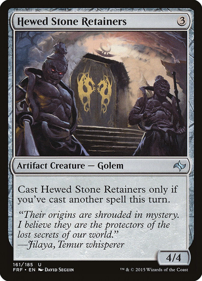 Hewed Stone Retainers [Fate Reforged] | Local Legends