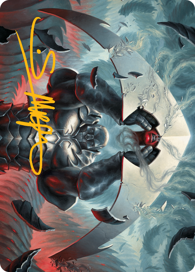 Mirrodin Avenged Art Card (Gold-Stamped Signature) [March of the Machine Art Series] | Local Legends
