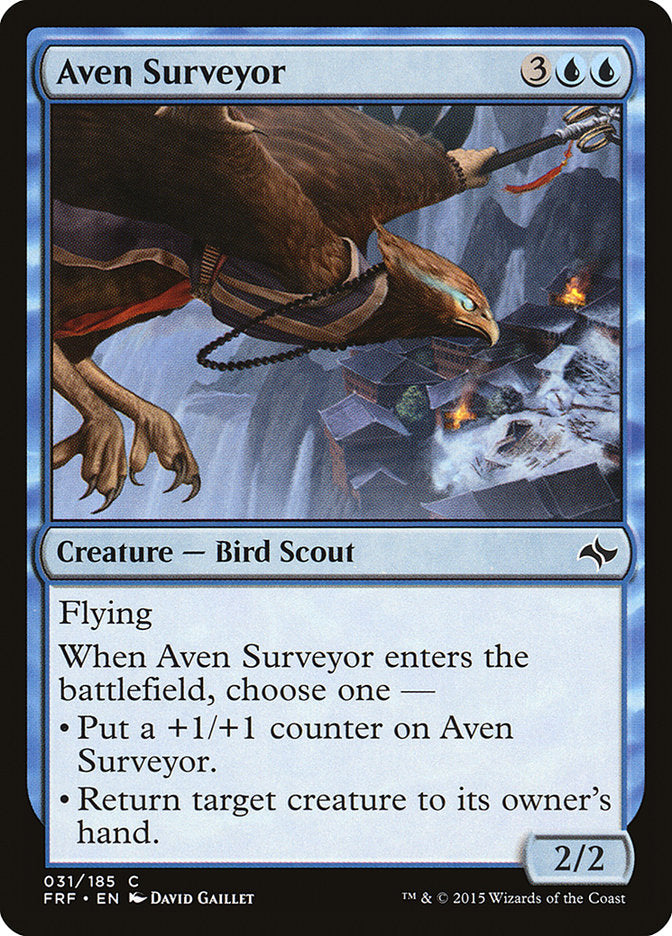 Aven Surveyor [Fate Reforged] | Golgari Games