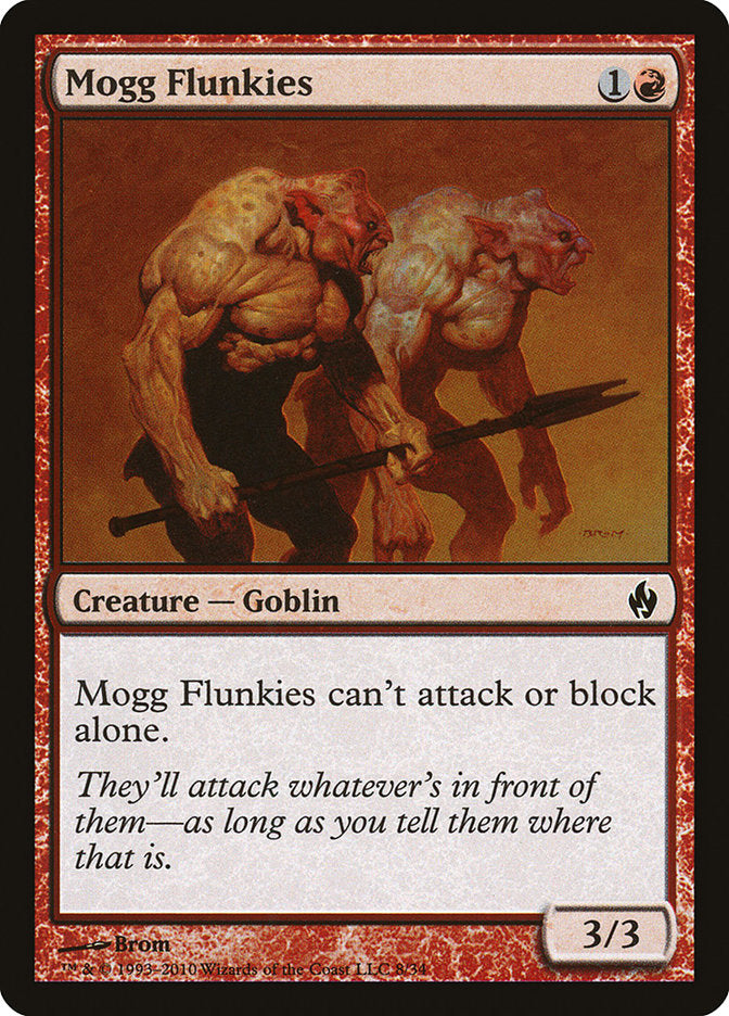 Mogg Flunkies [Premium Deck Series: Fire and Lightning] | Golgari Games