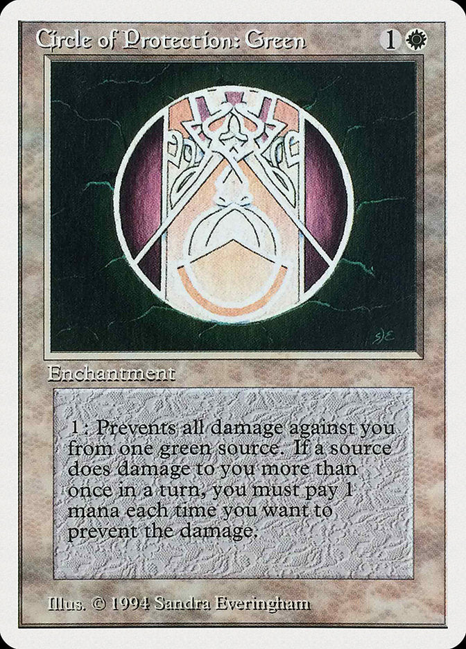 Circle of Protection: Green [Summer Magic / Edgar] | Local Legends