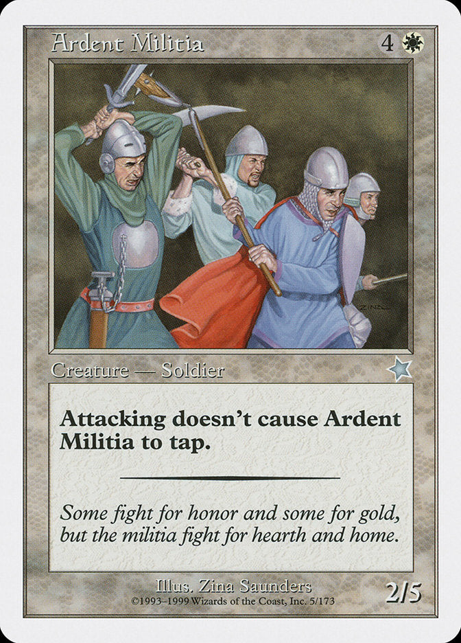 Ardent Militia [Starter 1999] | Local Legends