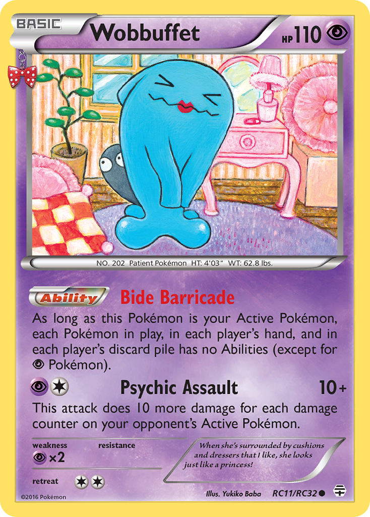 Wobbuffet (RC11/RC32) [XY: Generations] | Golgari Games