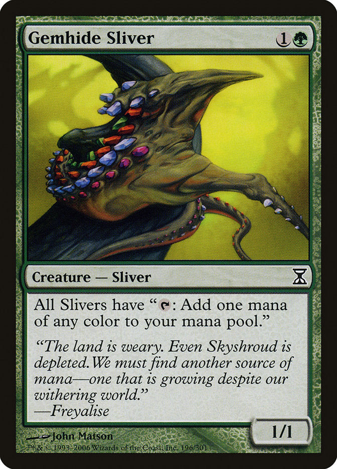 Gemhide Sliver [Time Spiral] | Local Legends