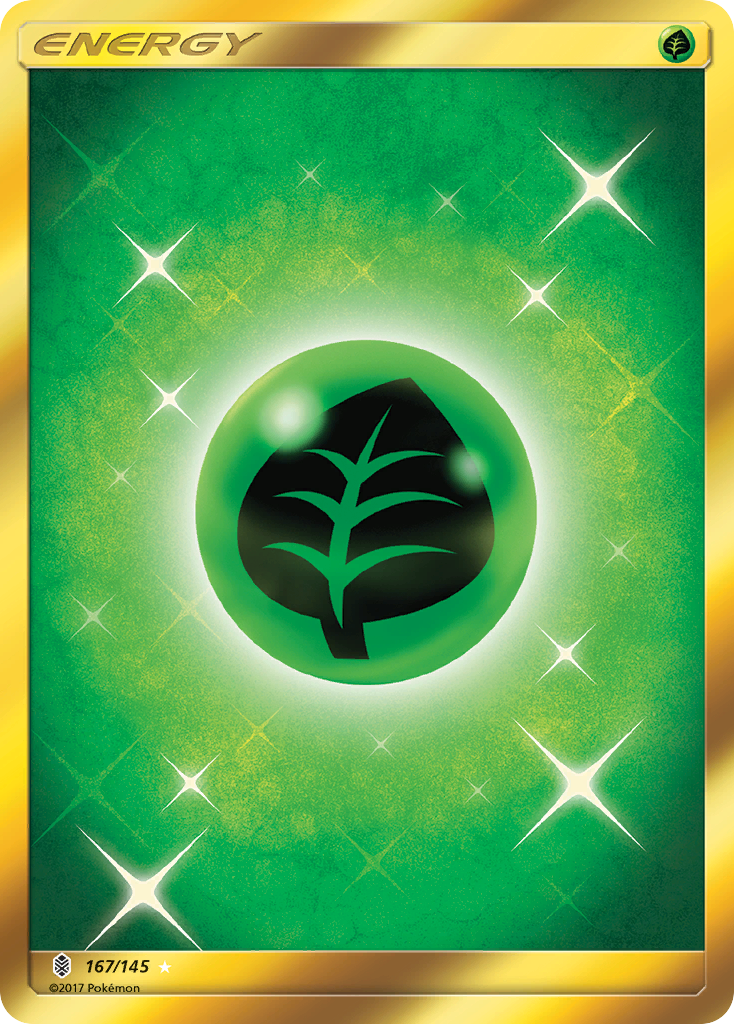 Grass Energy (167/145) [Sun & Moon: Guardians Rising] | Golgari Games