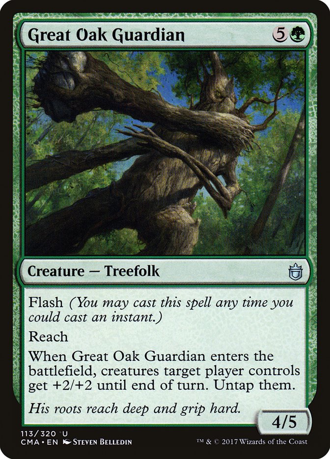 Great Oak Guardian [Commander Anthology] | Golgari Games