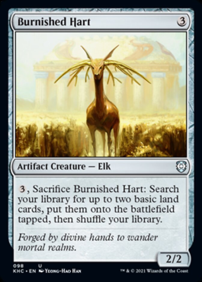 Burnished Hart [Kaldheim Commander] | Golgari Games