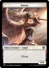 Soldier (007) // Angel Double-Sided Token [Phyrexia: All Will Be One Commander Tokens] | Golgari Games