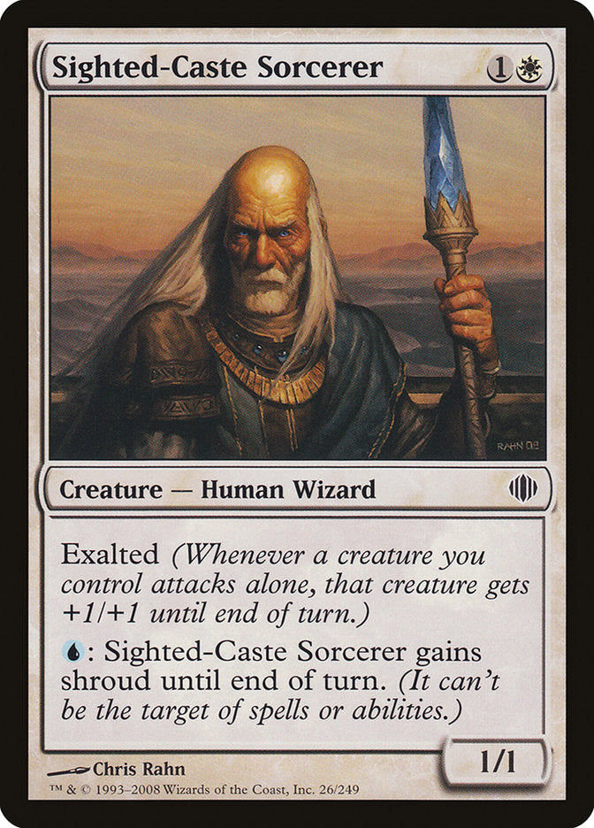 Sighted-Caste Sorcerer [Shards of Alara] | Local Legends