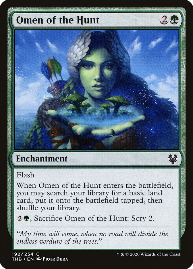 Omen of the Hunt [Theros Beyond Death] | Local Legends