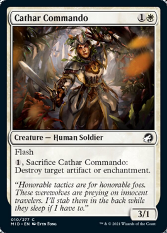 Cathar Commando [Innistrad: Midnight Hunt] | Golgari Games