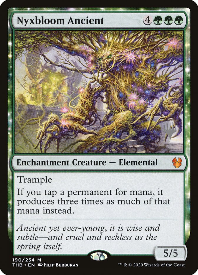 Nyxbloom Ancient (Promo Pack) [Theros Beyond Death Promos] | Local Legends