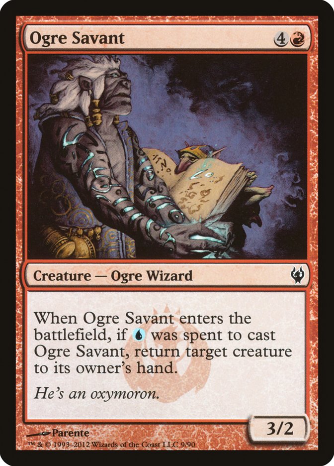 Ogre Savant [Duel Decks: Izzet vs. Golgari] | Local Legends