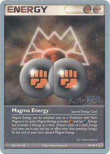 Magma Energy (87/95) (Magma Spirit - Tsuguyoshi Yamato) [World Championships 2004] | Golgari Games