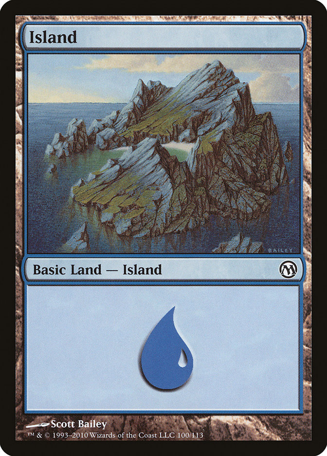 Island (100) [Duels of the Planeswalkers] | Local Legends