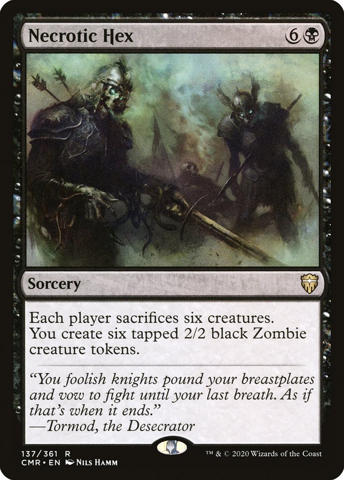 Necrotic Hex [Commander Legends] | Local Legends