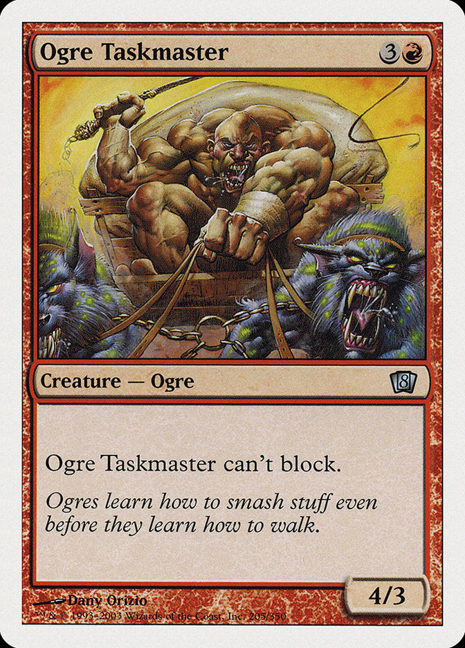 Ogre Taskmaster [Eighth Edition] | Local Legends