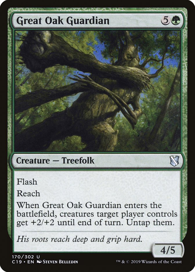 Great Oak Guardian [Commander 2019] | Golgari Games