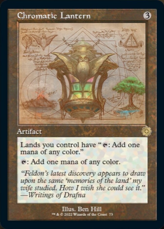 Chromatic Lantern (Retro Schematic) [The Brothers' War Retro Artifacts] | Local Legends