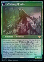 Howlpack Piper // Wildsong Howler [Innistrad: Crimson Vow Prerelease Promos] | Golgari Games