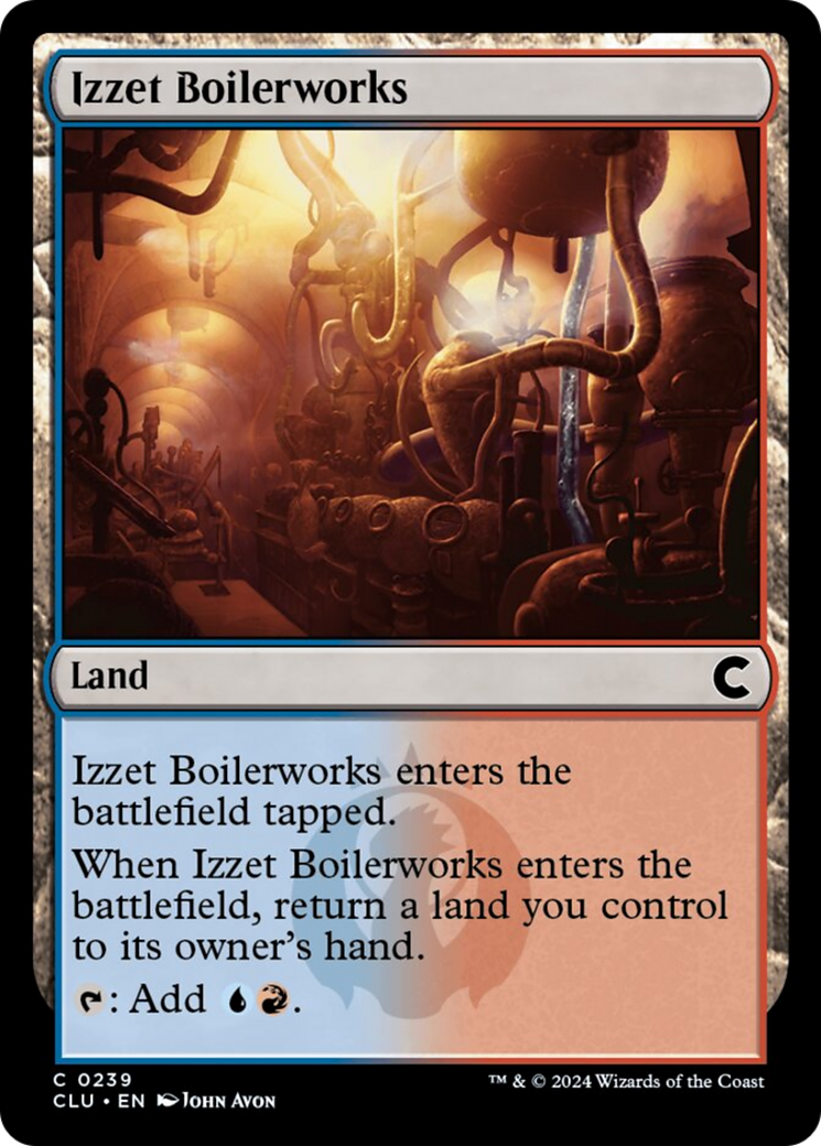 Izzet Boilerworks [Ravnica: Clue Edition] | Local Legends