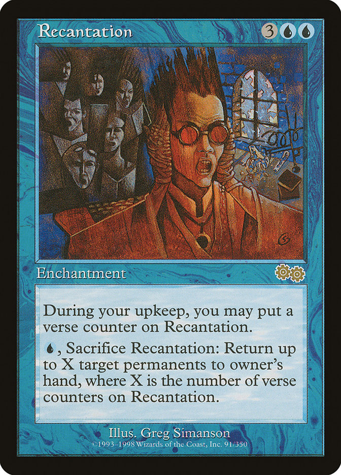 Recantation [Urza's Saga] | Local Legends