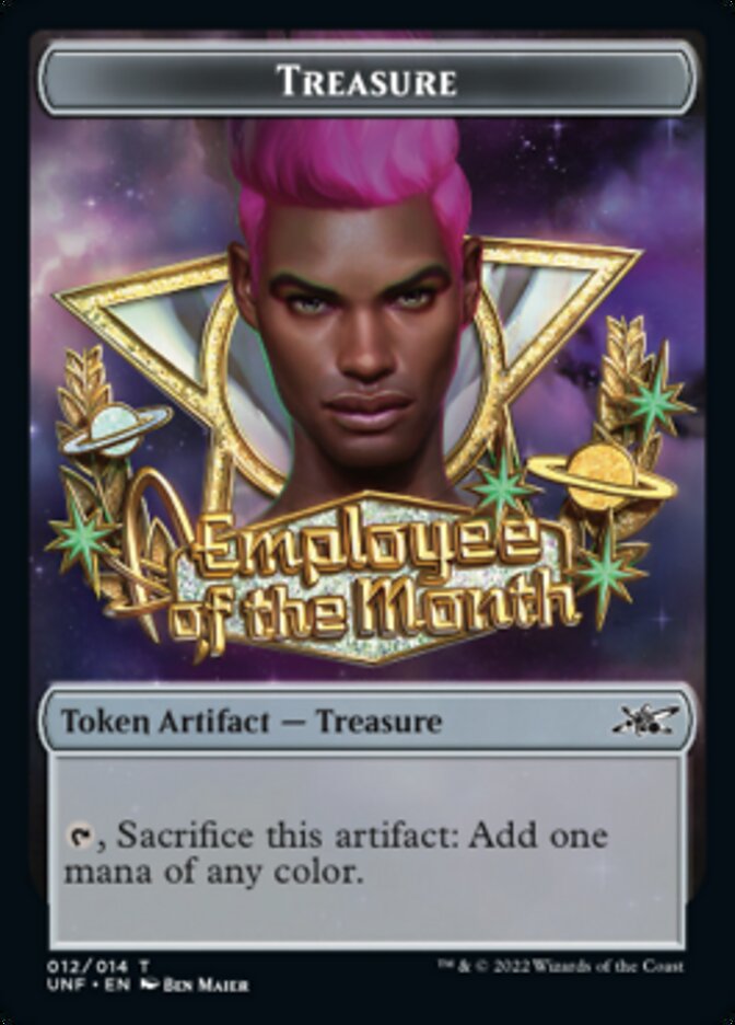 Treasure (012) Token [Unfinity Tokens] | Golgari Games