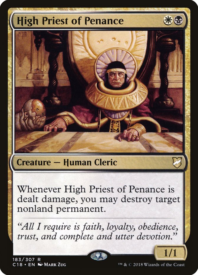 High Priest of Penance [Commander 2018] | Golgari Games