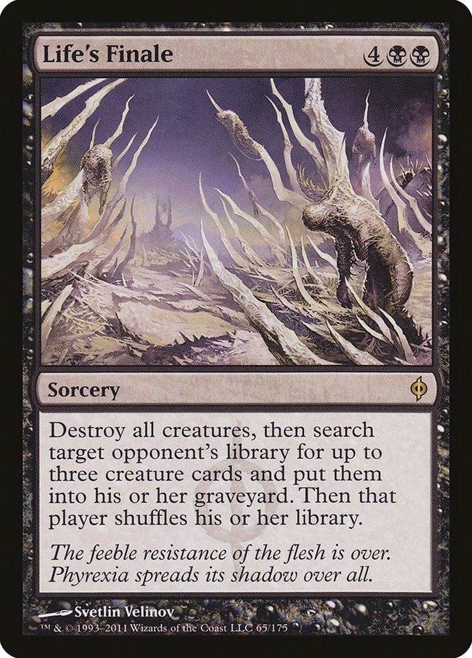 Life's Finale [New Phyrexia] | Local Legends