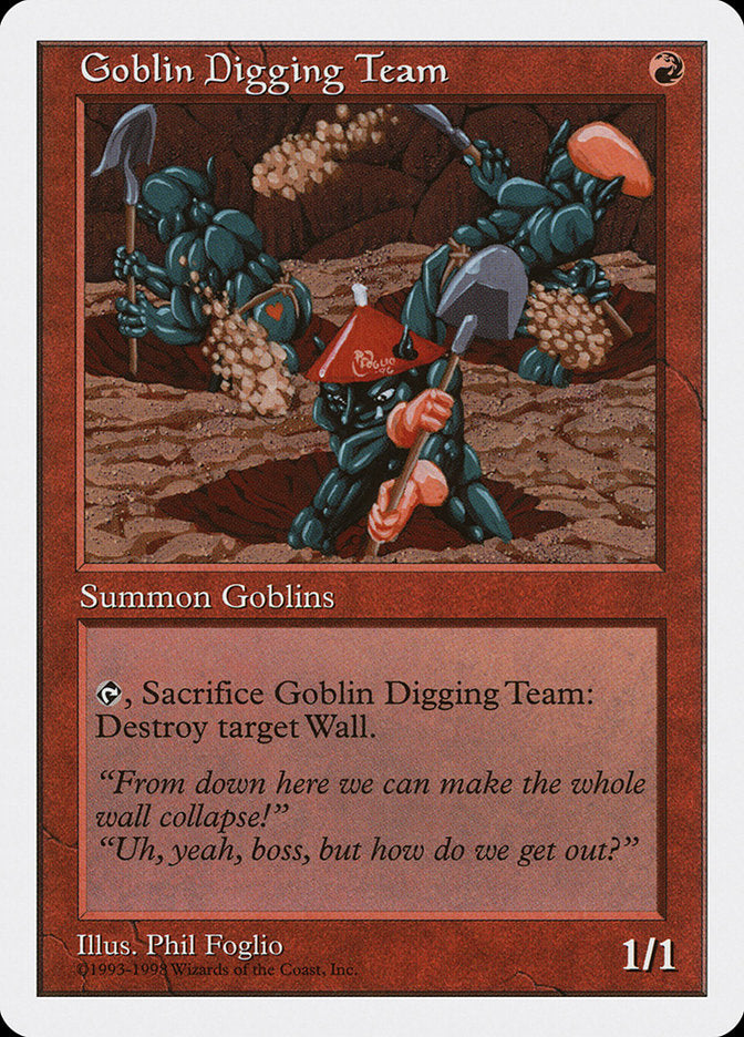 Goblin Digging Team [Anthologies] | Local Legends