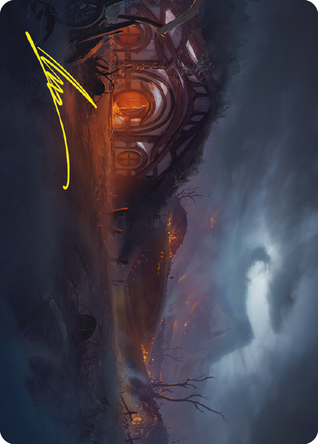 Field of Ruin Art Card (Gold-Stamped Signature) [The Lord of the Rings: Tales of Middle-earth Art Series] | Local Legends