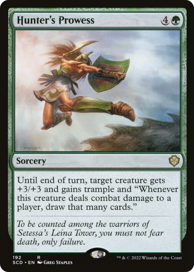 Hunter's Prowess [Starter Commander Decks] | Local Legends