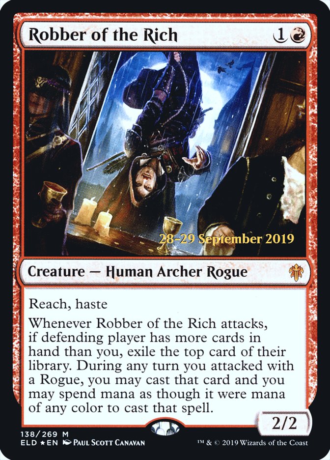 Robber of the Rich [Throne of Eldraine Prerelease Promos] | Golgari Games