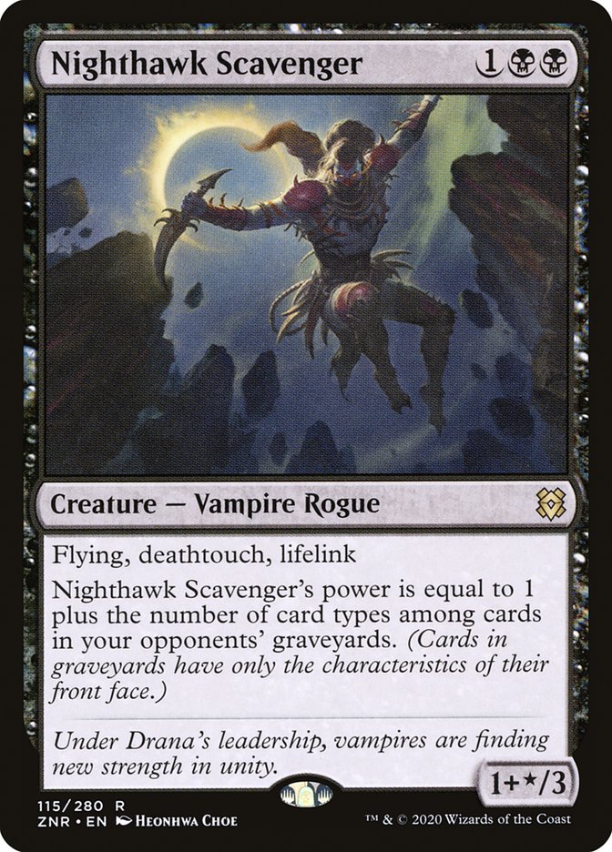 Nighthawk Scavenger [Zendikar Rising] | Golgari Games