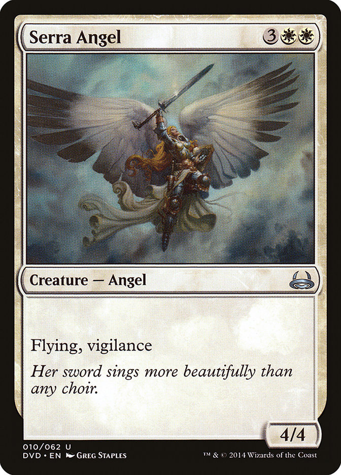 Serra Angel (Divine vs. Demonic) [Duel Decks Anthology] | Local Legends