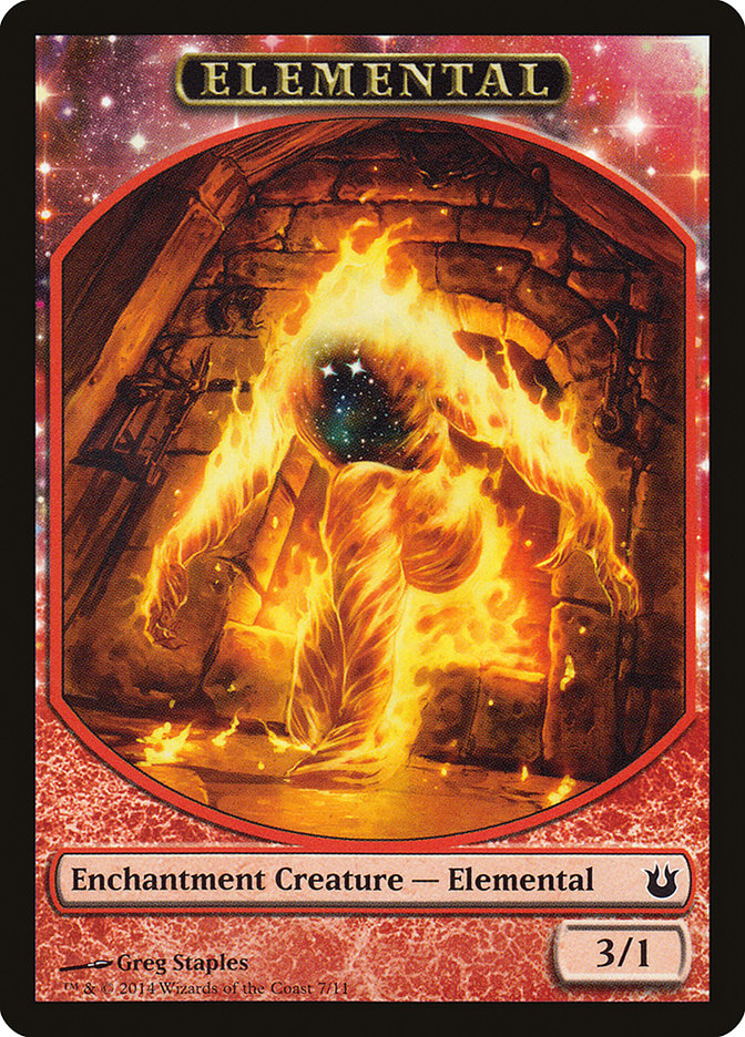 Elemental Token [Born of the Gods Tokens] | Local Legends