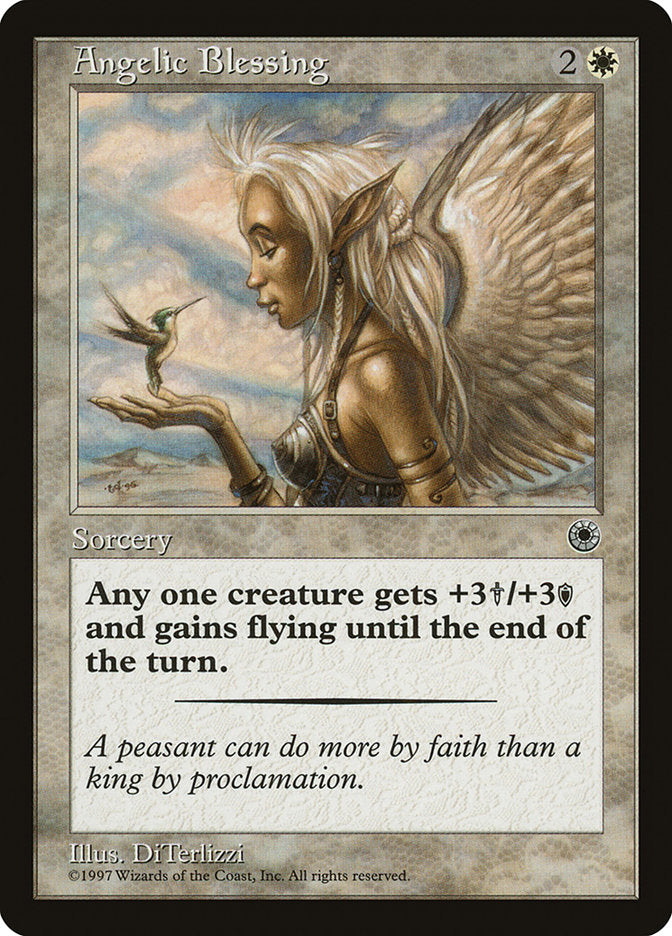 Angelic Blessing [Portal] | Golgari Games