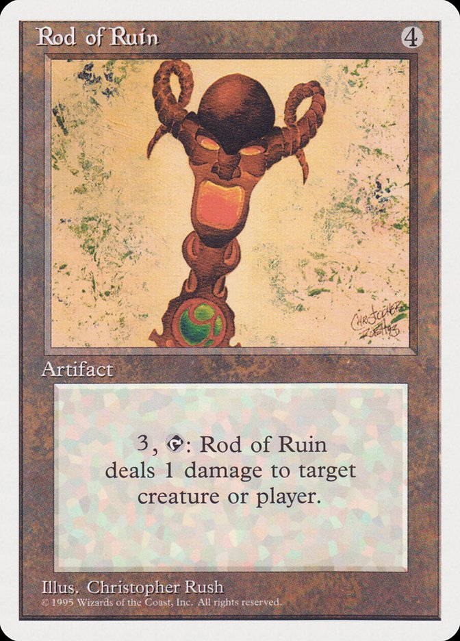 Rod of Ruin [Rivals Quick Start Set] | Golgari Games