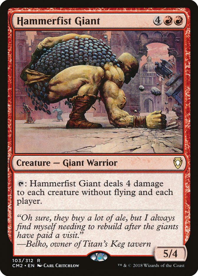 Hammerfist Giant [Commander Anthology Volume II] | Golgari Games