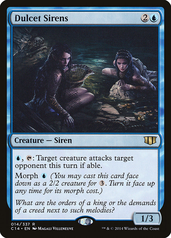 Dulcet Sirens [Commander 2014] | Golgari Games