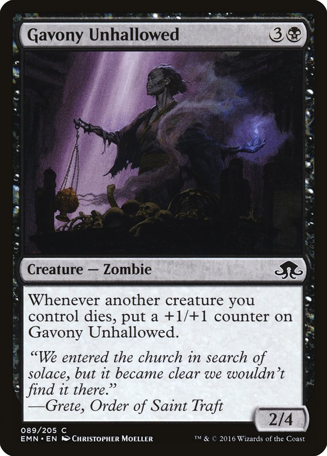 Gavony Unhallowed [Eldritch Moon] | Local Legends