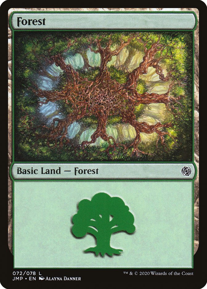 Forest (72) [Jumpstart] | Golgari Games