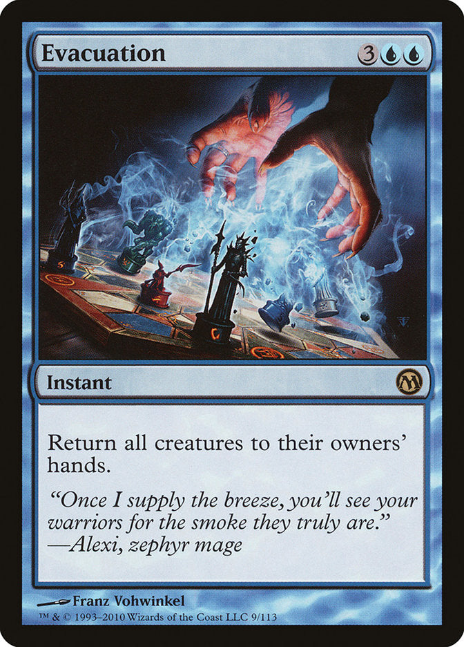 Evacuation [Duels of the Planeswalkers] | Local Legends
