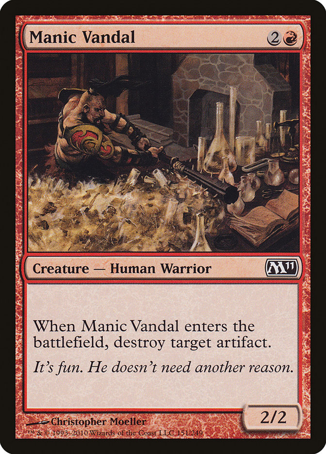 Manic Vandal [Magic 2011] | Local Legends