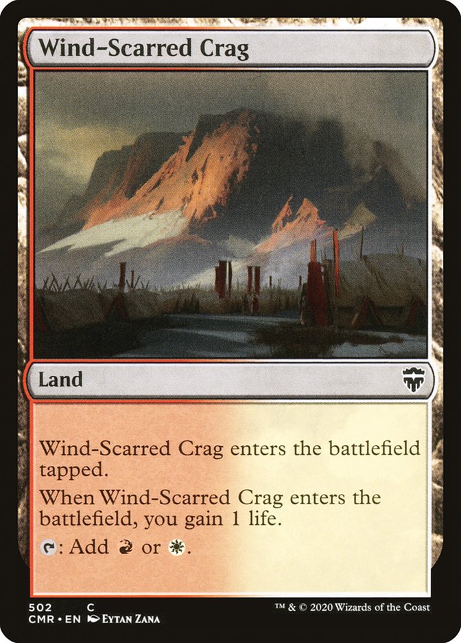 Wind-Scarred Crag [Commander Legends] | Golgari Games