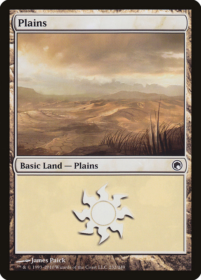 Plains (232) [Scars of Mirrodin] | Local Legends