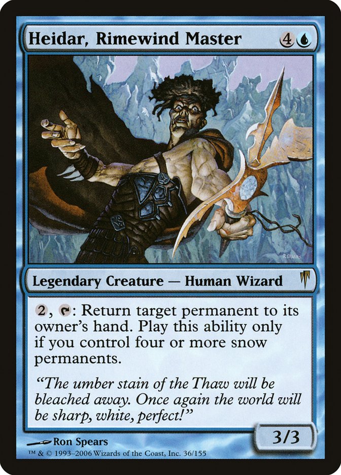 Heidar, Rimewind Master [Coldsnap] | Local Legends